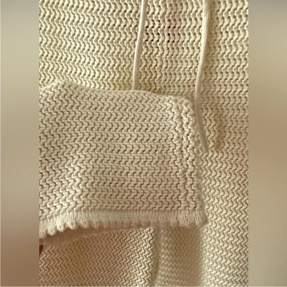 REFORMATION Rosso Open Knit Pant in Gossamer- Small - Picture 7 of 7